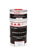 CARFIT/КАРФИТ Грунт-наполнитель BLACK LABEL 4+1 HS серый  акриловый (1л+0,2)