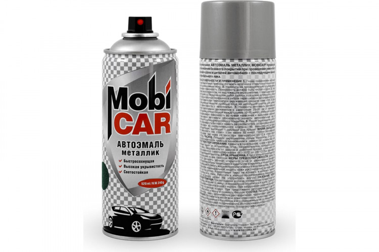 MOBICAR/МОБИКАР Автоэмаль металлик 606 млечный путь  а/э 520мл 0502-606MC
