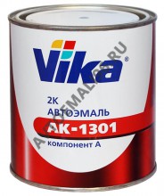 VIKA/ВИКА Автоэмаль 303 Защитная хаки акрил 0.85 ГЛЯНЦЕВАЯ без отвердителя