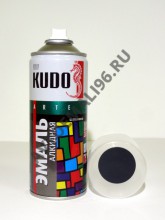 KUDO/КУДО Аэрозоль 10186 Глубоко-серый алкид 520мл RAL 7026