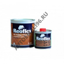 REOFLEX/РЕОФЛЕКС Грунт 5+1 2К акриловый серый F-03 0.8+отв 0,16