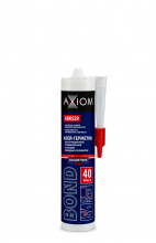 AXIOM/АКСИОМ Клей-герметик конструкционный промышленный на основе гибридных, бесцветный 280мл ABK529