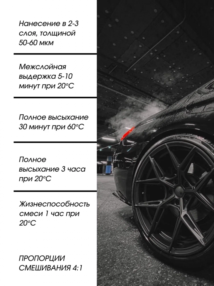 NOVOL/НОВОЛ Грунт акрил 4+1 HS PROTECT 310 белый 1л+0,25л (5520) 37131