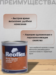 REOFLEX/РЕОФЛЕКС Грунт акриловый 1К Серый 1кг
