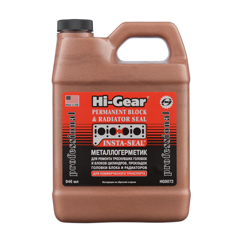 HG 9072 Герметик системы охлаждения Block Seal грузовые а/м 946 мл