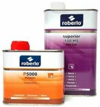 ROBERLO/РОБЕРЛО Лак акриловый 2+1 HS UNIX 150 HS 1л+0.5л (P6000)