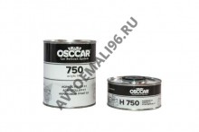 OSCCAR Грунт MS 743 4:1 комплект (1,0+0,25) серый/черный/белый