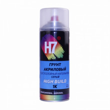 H7 Грунт акриловый толстойслойный наполн. 1К черный High Bulid  а/э 520мл 380334