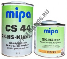 MIPA/МИПА Лак 2К HS Klarklak CS44 керамический 1л+отв HS-25 0.5л