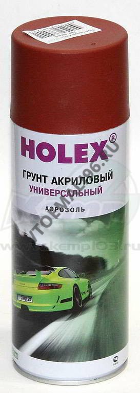 HOLEX/ХОЛЕКС Грунт акриловый красный а/э 520мл 4201