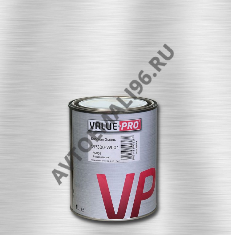 Value Pro (PPG) Эмаль базовая БЕЛАЯ 1л. VP300-W001
