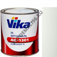 VIKA/ВИКА Автоэмаль 8300 База Белая платинового оттенка под лак 0,9