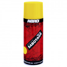ABRO/АБРО Sabotage Краска а/э желтая 400 гр.