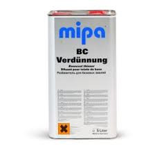 Mipa/мипа разбавитель bc для металликов норм.5л купить в интернет ...