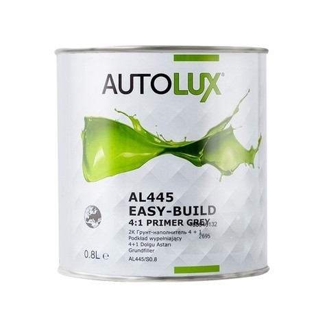 AUTOLUX 2К Грунт-наполнитель 447 4+1 т.серый 0,8+отв. MS 514 стандарт 0,2л