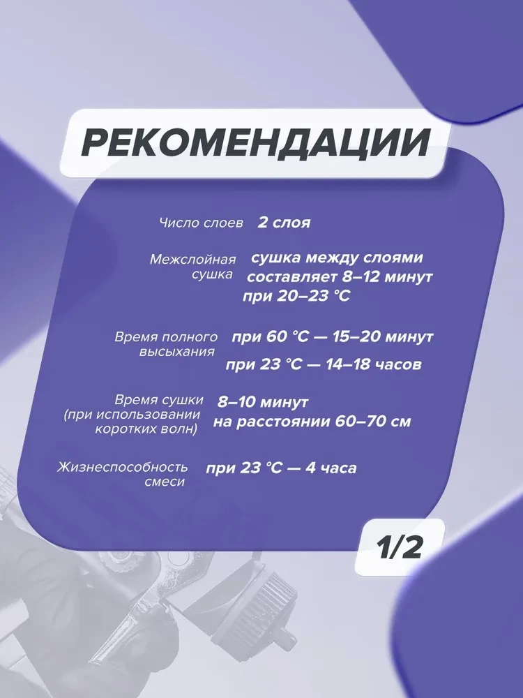 BODY/БОДИ Лак 698 2+1 HS с отвердителем 620 (1л+0,5л)