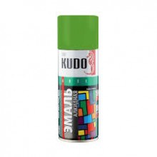 KUDO/КУДО Аэрозоль 10088 Салатовый алкид 520мл RAL 6018 KU-10088