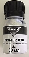 SOLID Грунт 334 PRIMER для вклейки стекл Черный 30мл