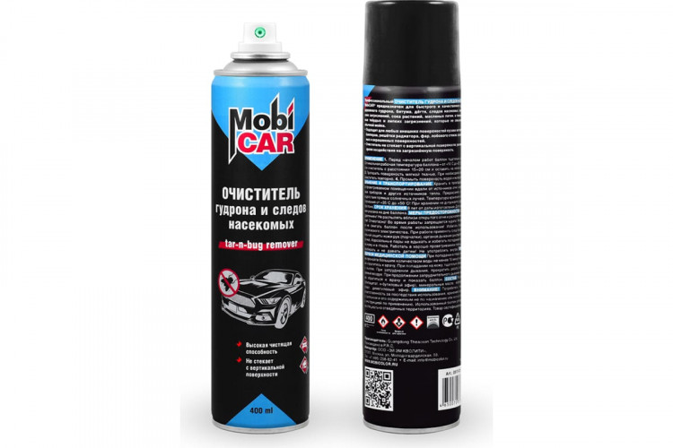 MOBICAR/МОБИКАР Очиститель гудрона и следов насекомых а/э 400 мл 0517-01MC