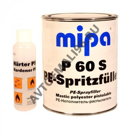 MIPA/МИПА Шпатлевка P60S жидкая SPRAY  1л