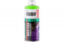 KUDO/КУДО 5321 Жидкая резина а/э 520мл Флуоресцентная зеленая DECO FLEX