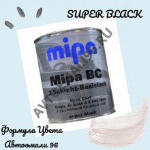 MIPA/МИПА Краска Super Black черная под лак (VW LY9B) 1л