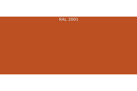Эмаль Ral 2001 Красно-оранжевый 1кг