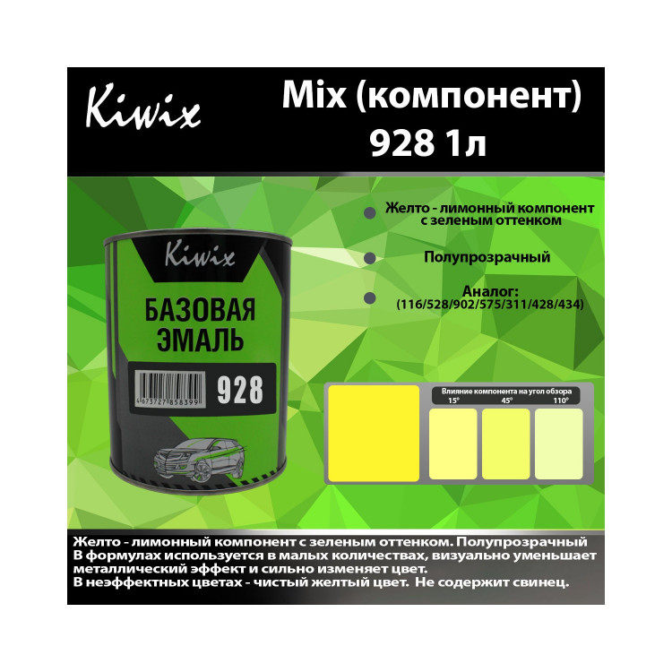 KIWIX/КИВИКС 928 mix (2Y11)
