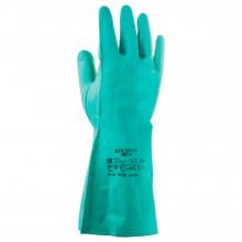 JETA PRO/ДЖЕТА ПРО Перчатки JN711 Защитные промышленные из нитрила Зеленые размер M