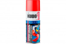 KUDO/КУДО 6006 Грунт-эмаль для пластика Красная 520мл