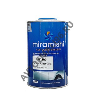 MiraMix/МираМикс Лак W-800 HS Mirror Clear Coat 4л+отверд 802 2л