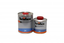 BRULEX/БРЮЛЕКС Лак 2К HS прозрачный Премиум 1,0л(501)+0,5 отв(2000)