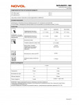NOVOL/НОВОЛ Лак акриловый 2+1 HS 540 NOVOKRYL EXPRESS (1л+0.5 5140) 38061
