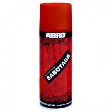 ABRO/АБРО Sabotage Краска а/э красная 400 гр.