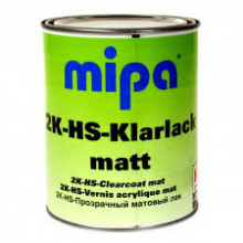 MIPA/МИПА Лак 2К HS Klarklak CCD stumpfmatt 1л+отв MS-25 0.5л матовый