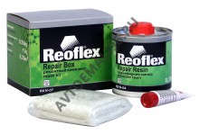 REOFLEX/РЕОФЛЕКС Ремкомплект для пластика (смола 0,25+стеклоткань 0,25)