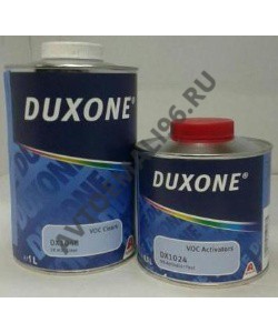 DUXONE/ДЮКСОН Лак БЫСТРЫЙ DX-1048+DX1024 (1л+0,5л)