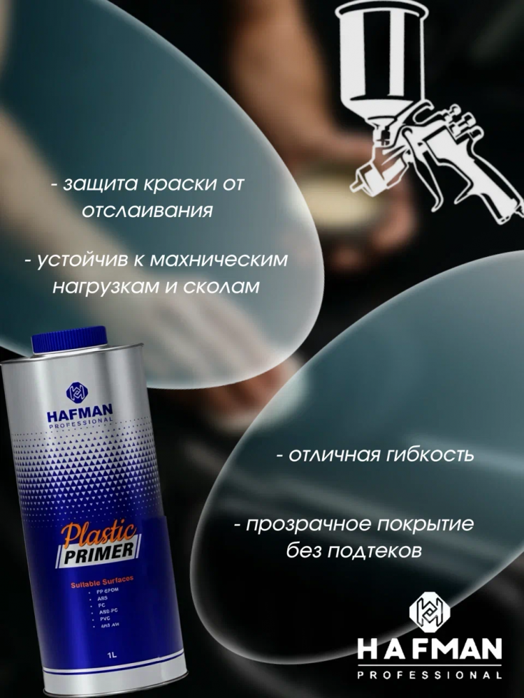 HAFMAN/ХАФМАН Грунт по пластику 1 л