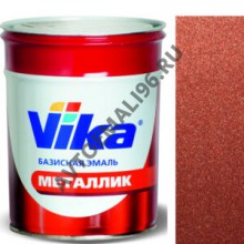 VIKA/ВИКА Автоэмаль 8301 База Красная платинового оттенка под лак 0,9