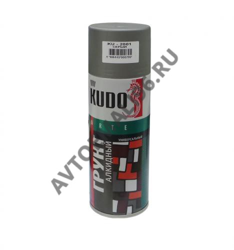 KUDO/КУДО Грунт универсальный серый 520мл а/э алкид. 2001