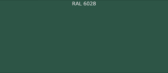 Эмаль Ral 6028 Зеленая Сосна 1кг